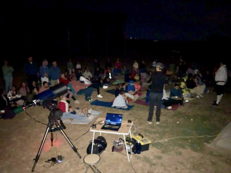 Actividad en Villamartín de Don Sancho el 14 de agosto de 2024.