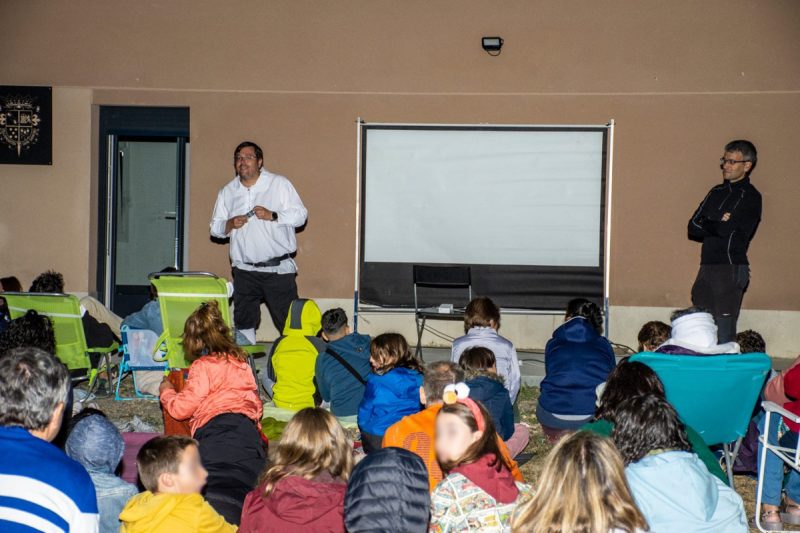 Actividad en Villamartín de Don Sancho el 14 de agosto de 2024.
