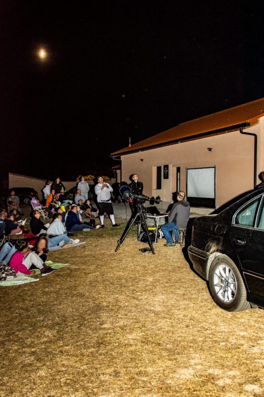 Actividad en Villamartín de Don Sancho el 14 de agosto de 2024.