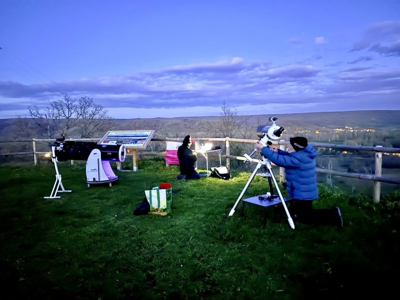 Observación de las líridas en Valderilla de Torío el 22/4/2025