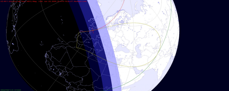 Ocultación de Alcíone por la Luna (23/6/2025)