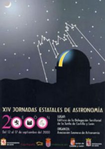 Cartel de las XIV Jornadas Estatales de Astronomía