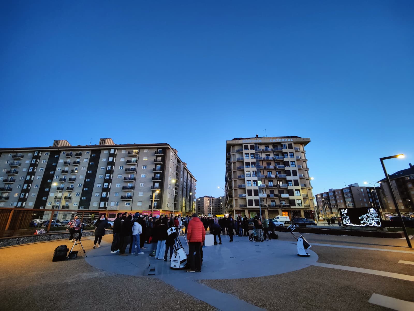Observación nocturna en el parque de las Tierras Leonesas
