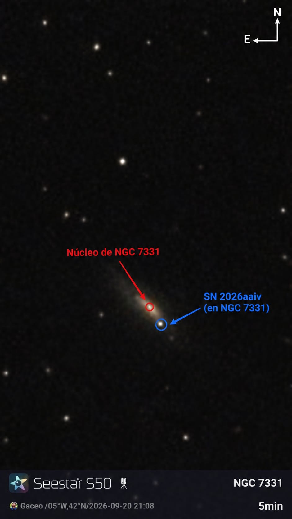 Supernova SN 2026aaiv